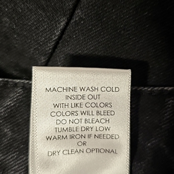 NWT bohme Womens Black 5-pocket High-rise Cotton Denim Jean Shorts M - Picture 5 of 5